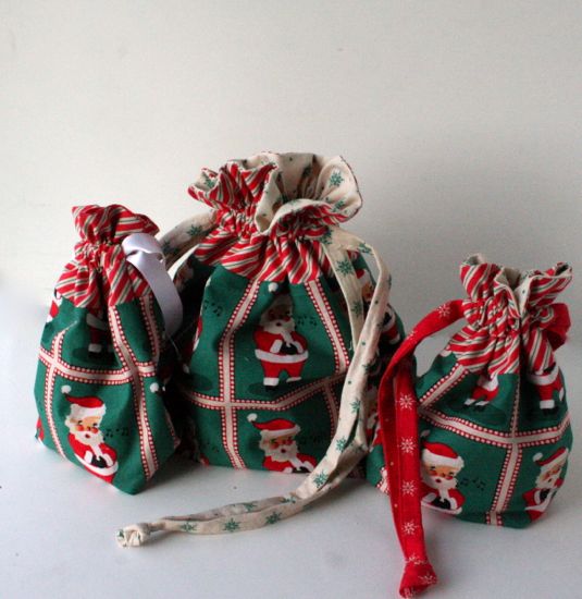 Christmas themed bags