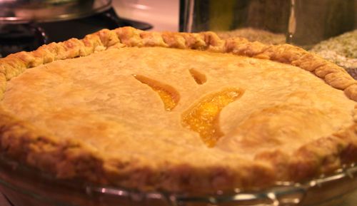 peach pie!