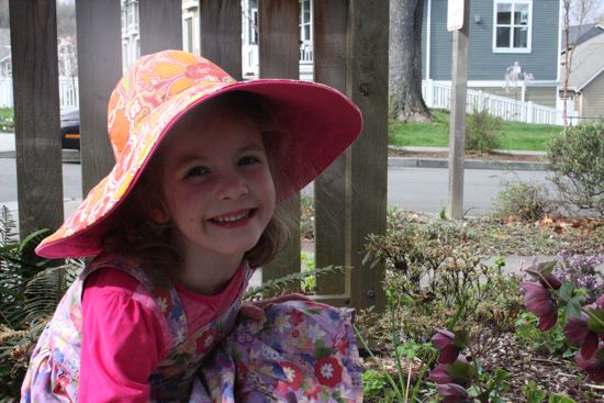 Caitlyn's new sunhat