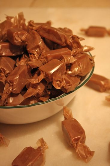 first batch of caramels, 2011