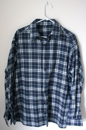 blue flannel for Ian