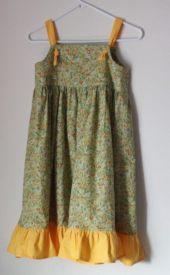 daffodil dress