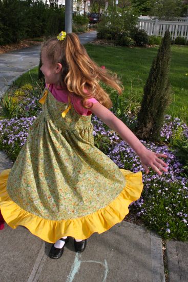 daffodil dress