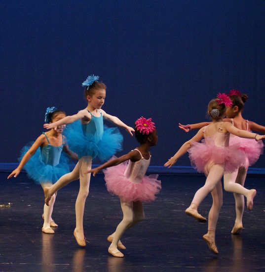 Caitlyn's pre-ballet class's performance
