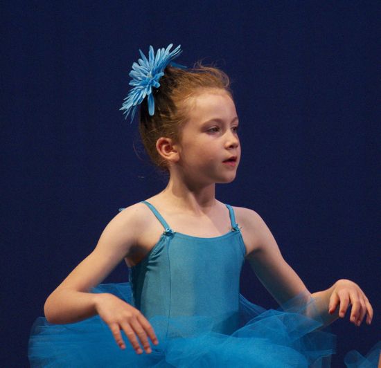 Caitlyn's pre-ballet class's performance