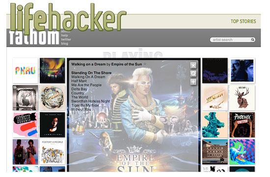 Fathom featured on Lifehacker