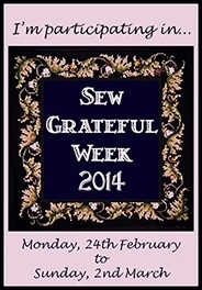 Sew Grateful Week, 2014