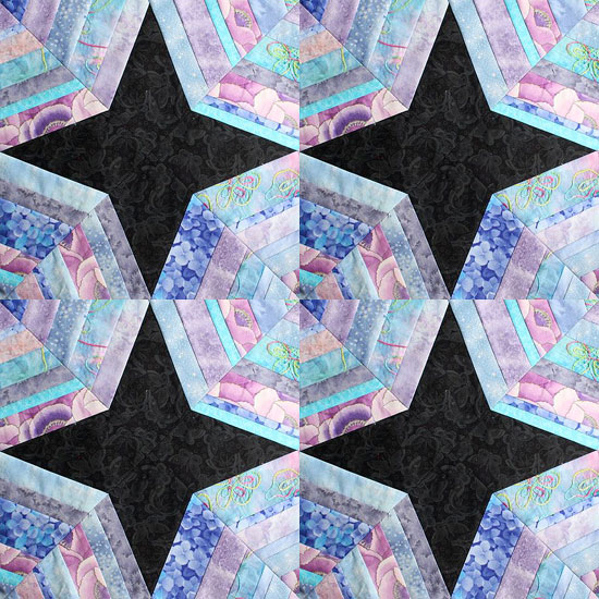 spiderweb quilt mock up